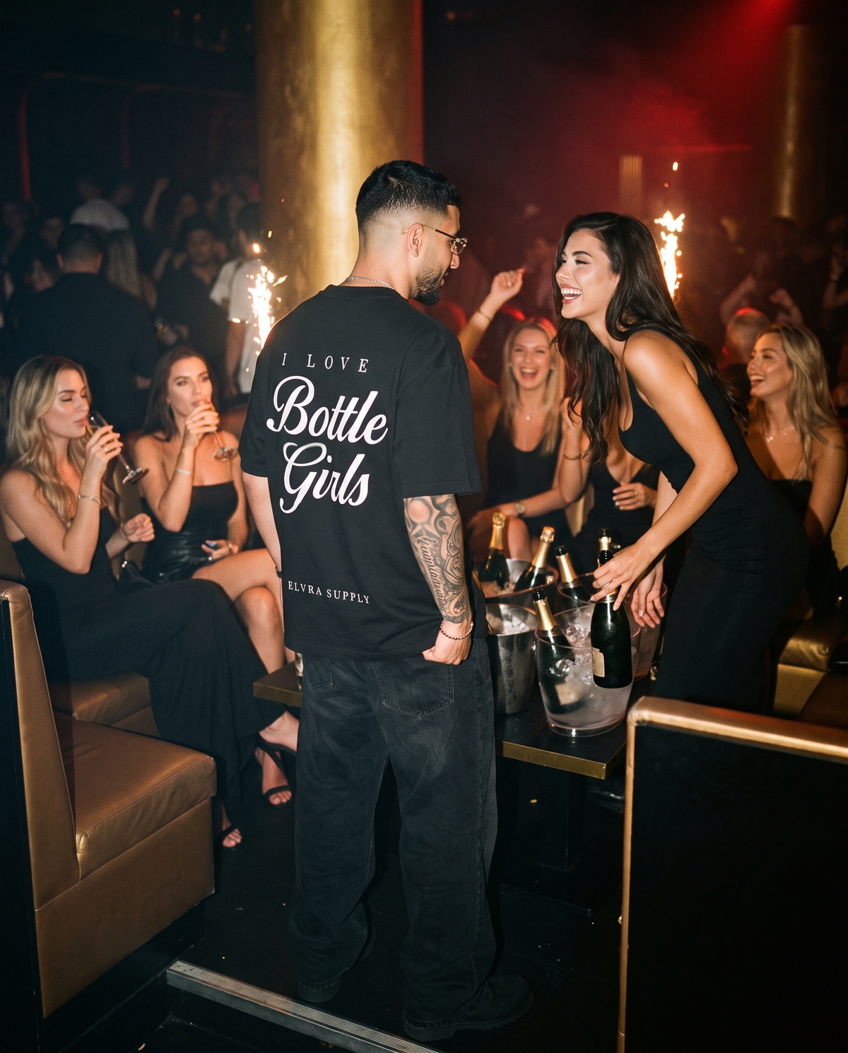 BOTTLE GIRLS - T SHIRT