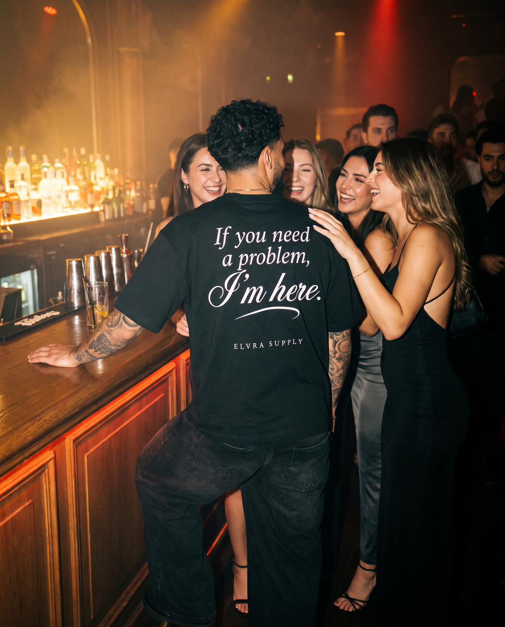 IF YOU NEED A PROBLEM, I'M HERE. - T SHIRT